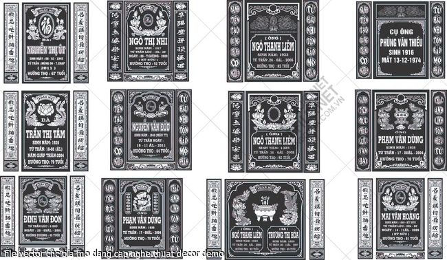 file vector cnc bia mo dang cap nghe thuat decor